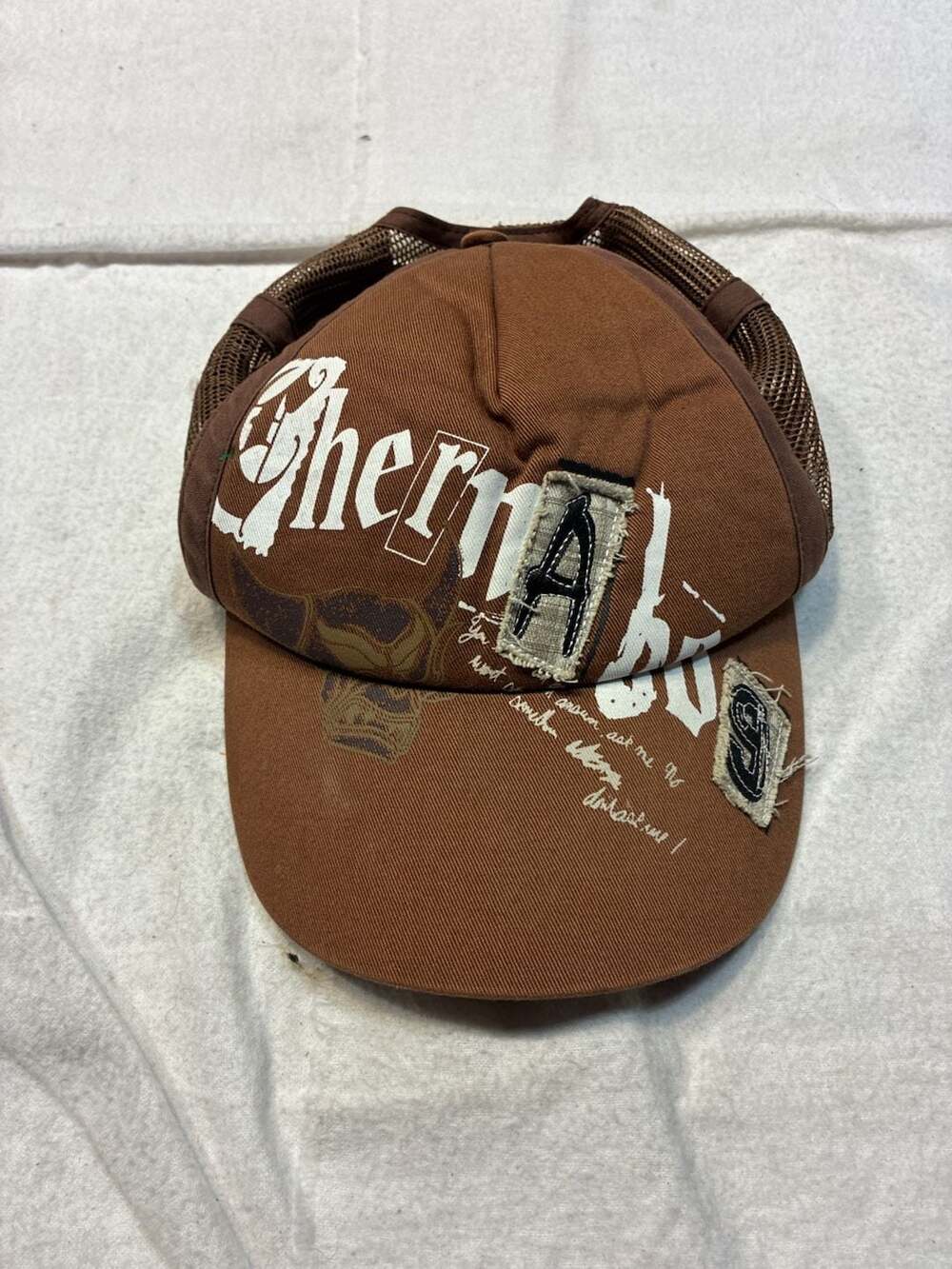 Disneyland Resort Adult Brown Mesh Trucker Hat Cap